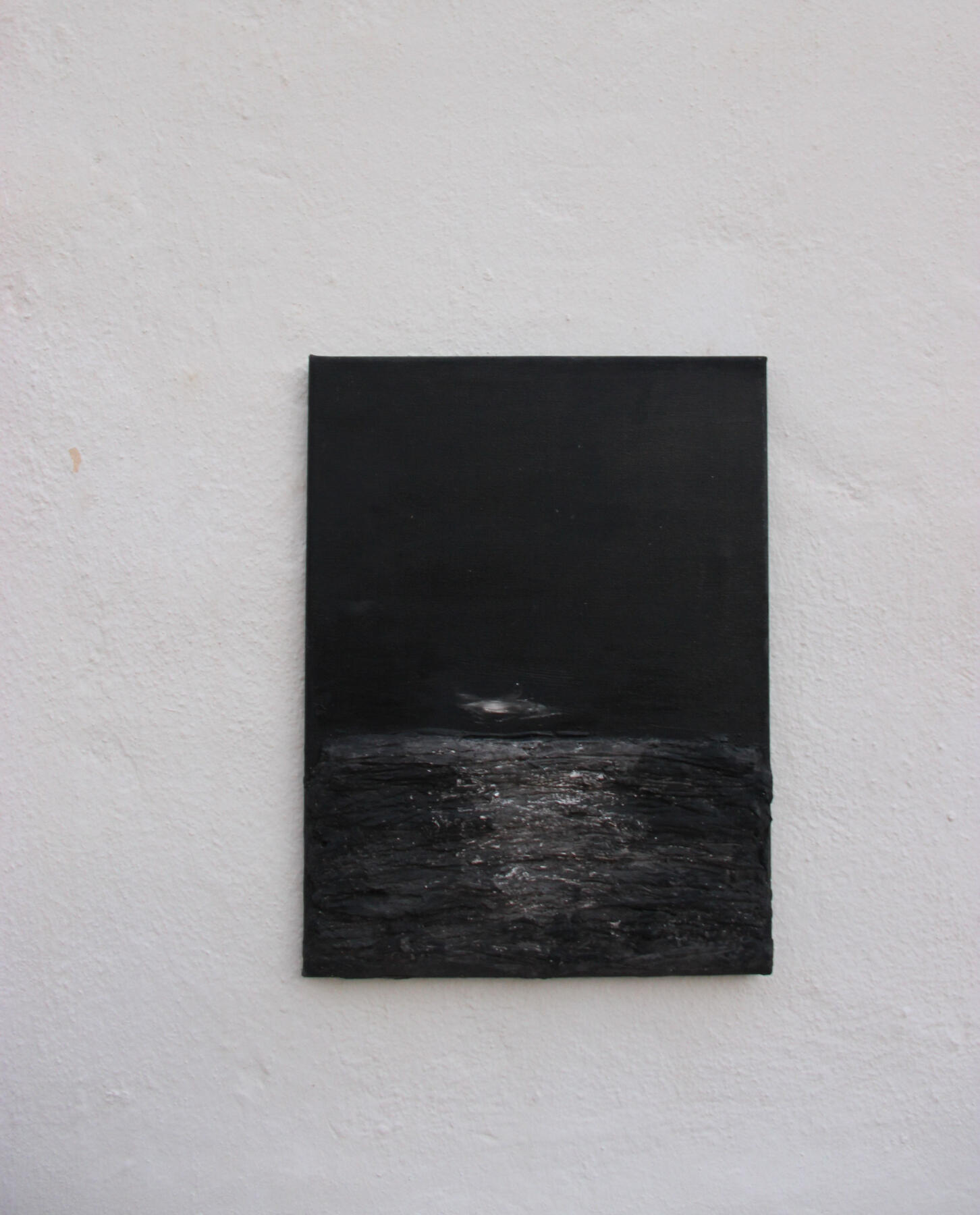 Ibiza, September 2023 - paper, glue, plaster, acrylics